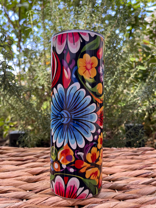 Talavera Flores Tumbler