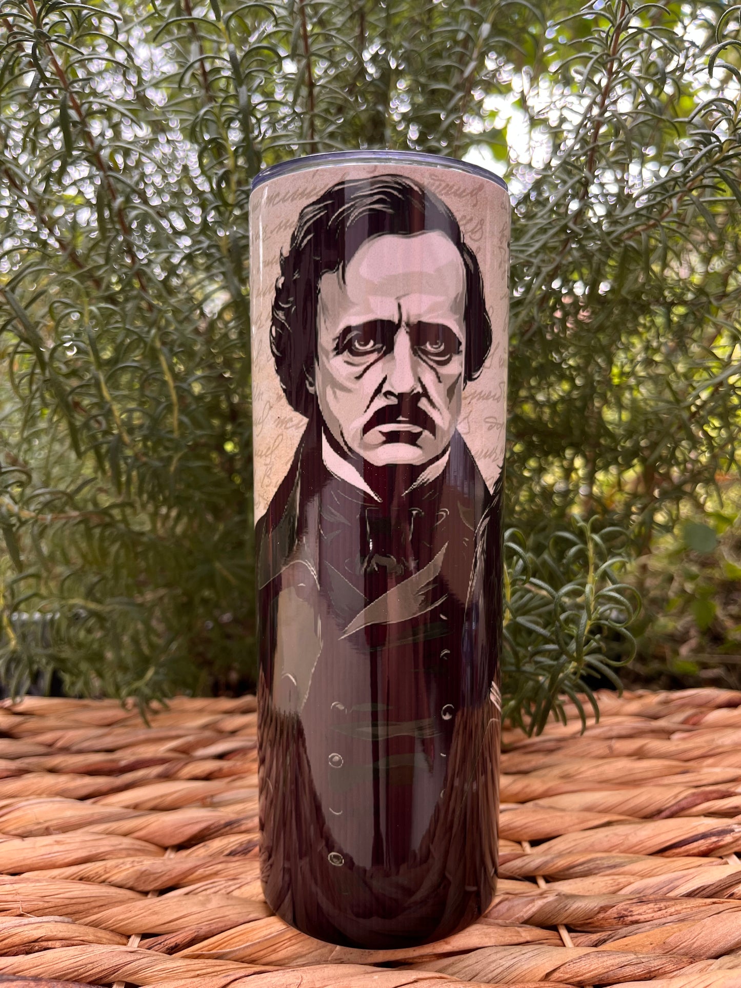 Edgar Allen Poe Tumbler