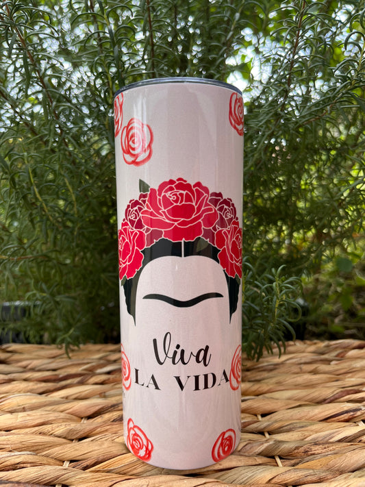 Frida Quotes Tumbler