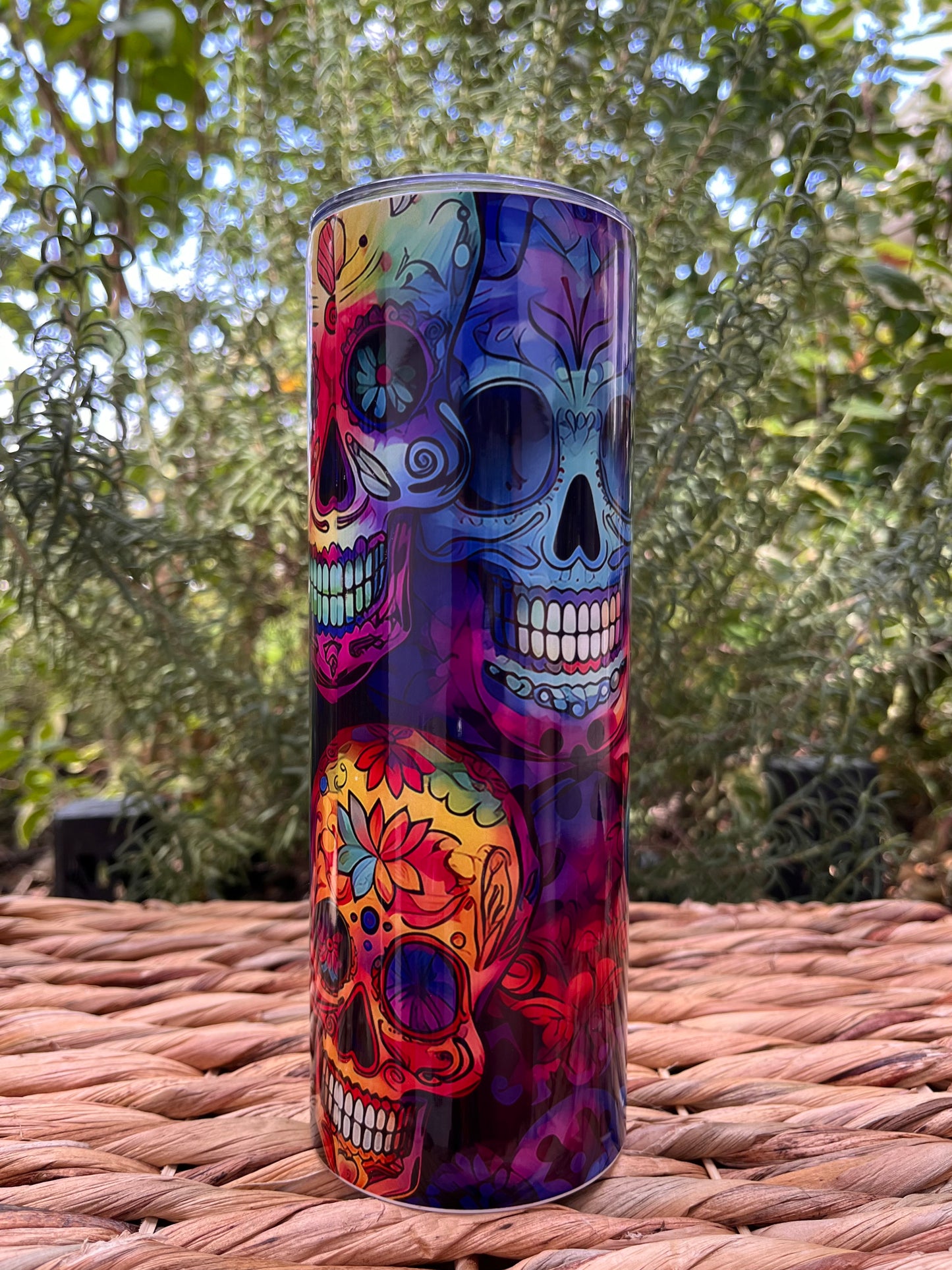 Calavera de Colores Tumblers