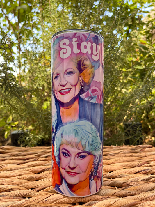 Stay Golden Tumbler