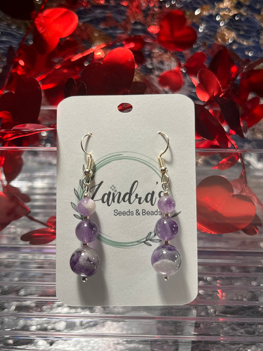 Purple Haze Amethyst Earrings